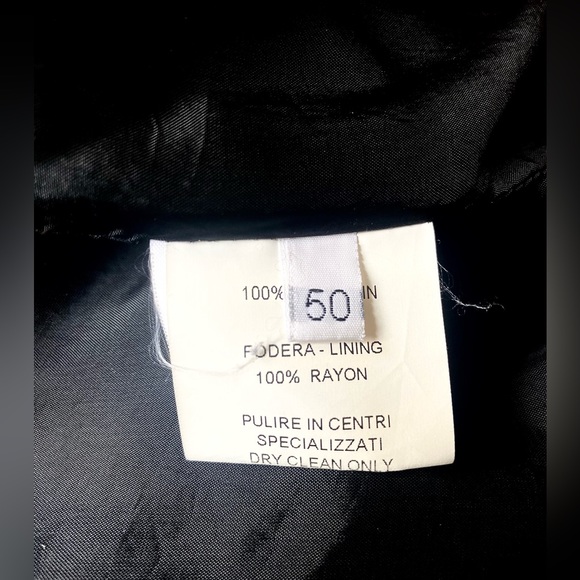 July 4 Bloomingdale’s Men’s Size50 XL 100% Lambskin Premium Genuine BlackLeather - Picture 12 of 16